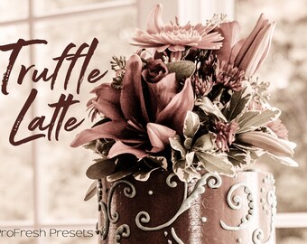 Truffle Latte Lightroom Preset | Sepia Tone Filter (Mobile & Desktop)