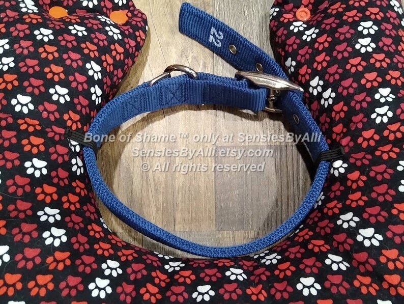 Bone of Shame Soft Dog E Collar Cone of Shame Dog E Collar Etsy UK