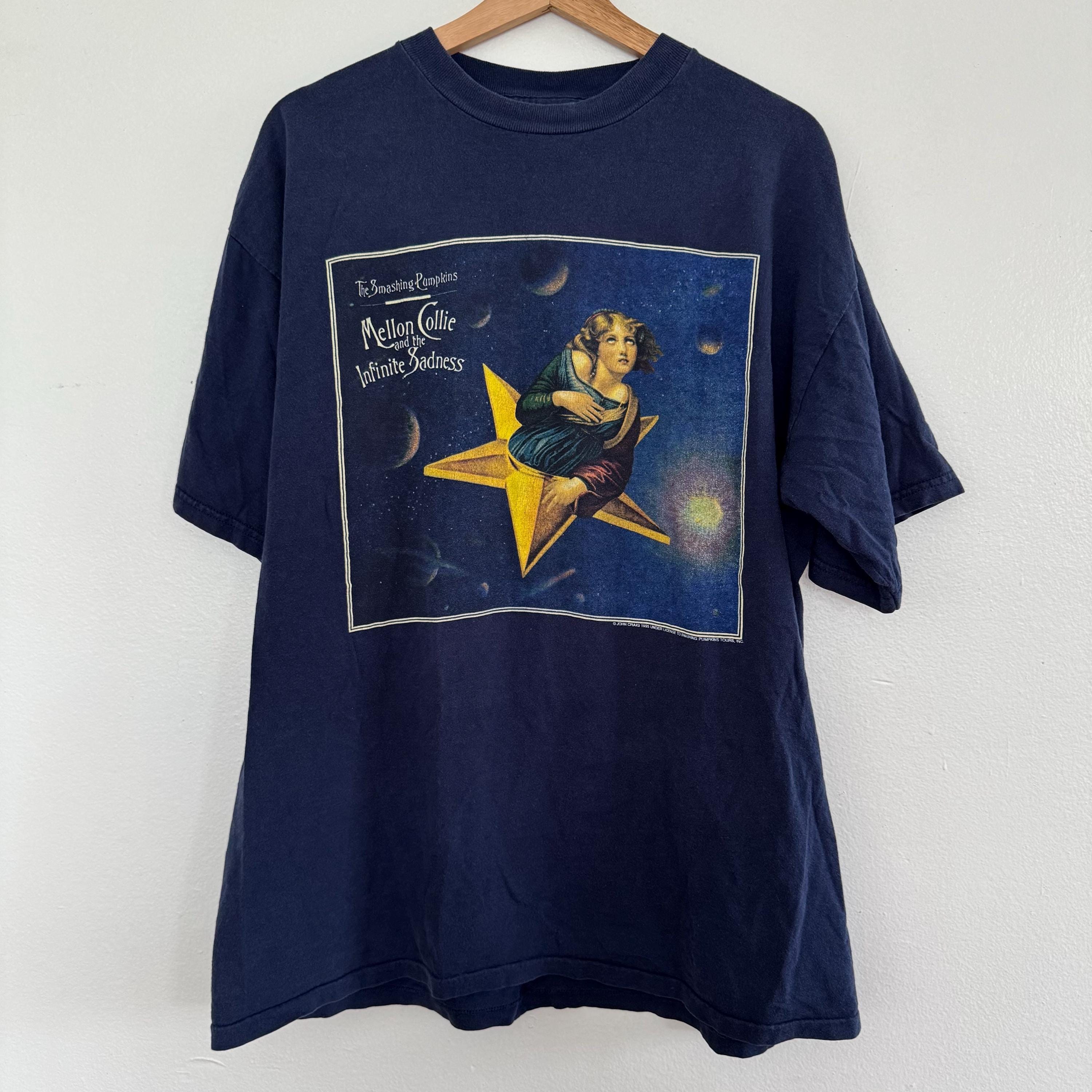 Vintage 1995 the Smashing Pumpkins T-shirt Mens XL Mellon Collie