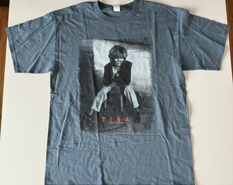 Tina Turner Twenty Four Seven 2000 Tour Vintage T Shirt Size L