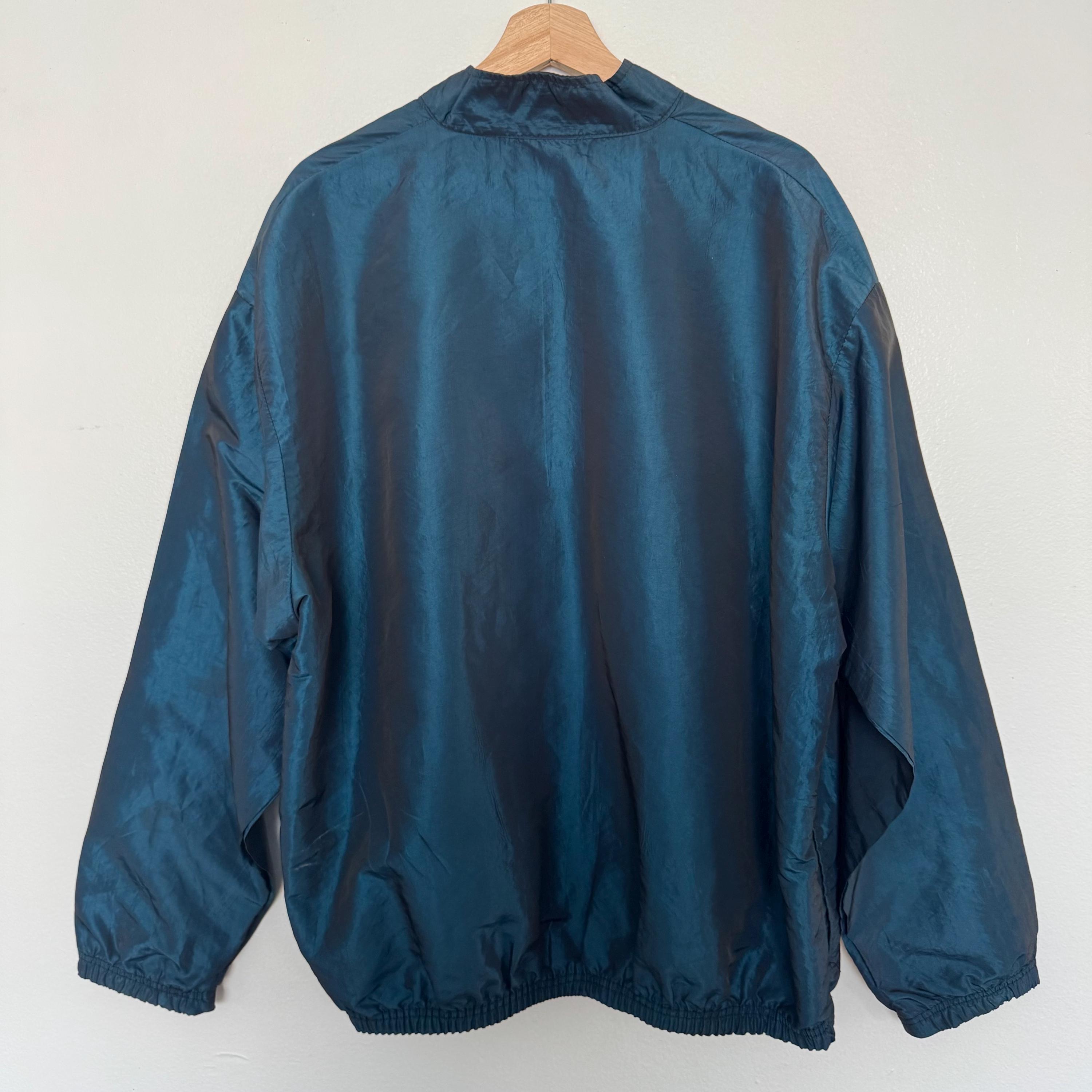 Vintage 90s Surf Style Windbreaker Jacket One Size Fits All