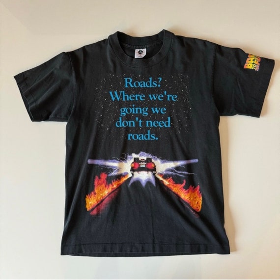 Vintage Back to the Future T-shirt Mens Medium Universal Studios