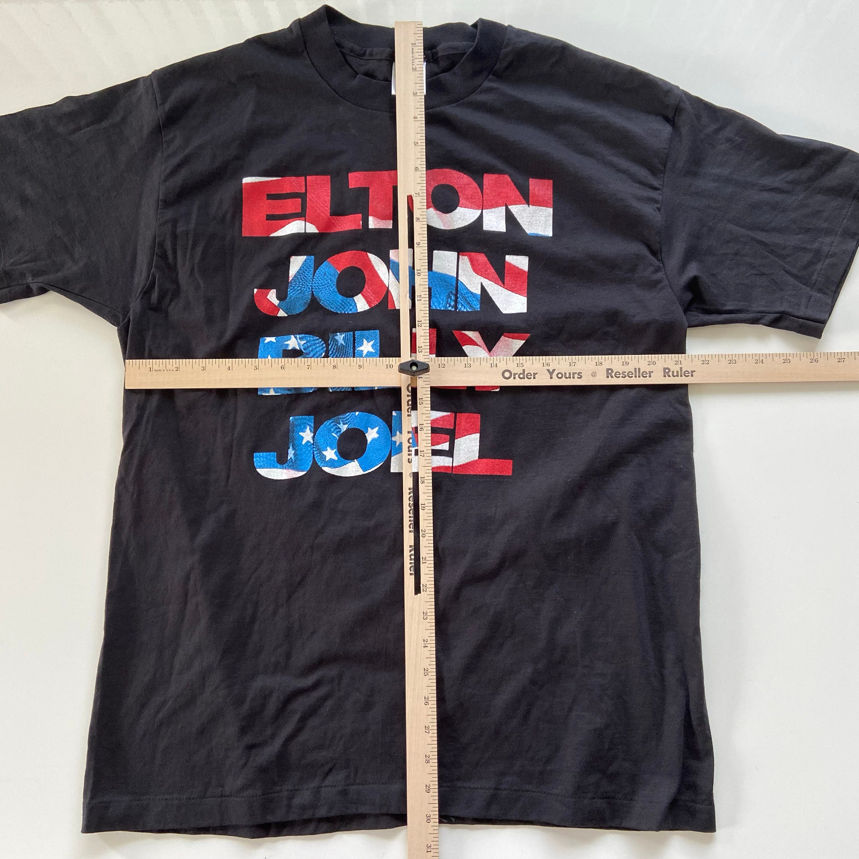 Vintage 1994 Elton John Billy Joel T-shirt Mens XL 90s Music