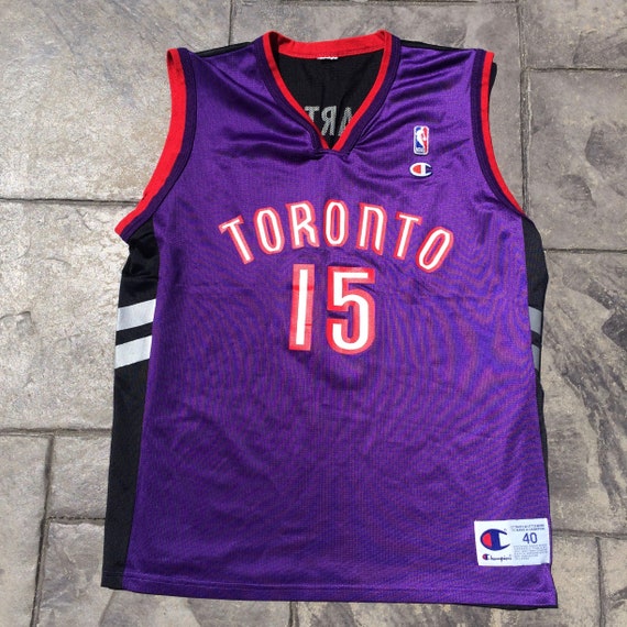 Toronto Raptors NBA Vince Carter Vintage Champion Jersey