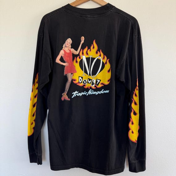 Vintage 90s No Doubt Tour T-shirt Mens Large Tragic Kingdom Gwen
