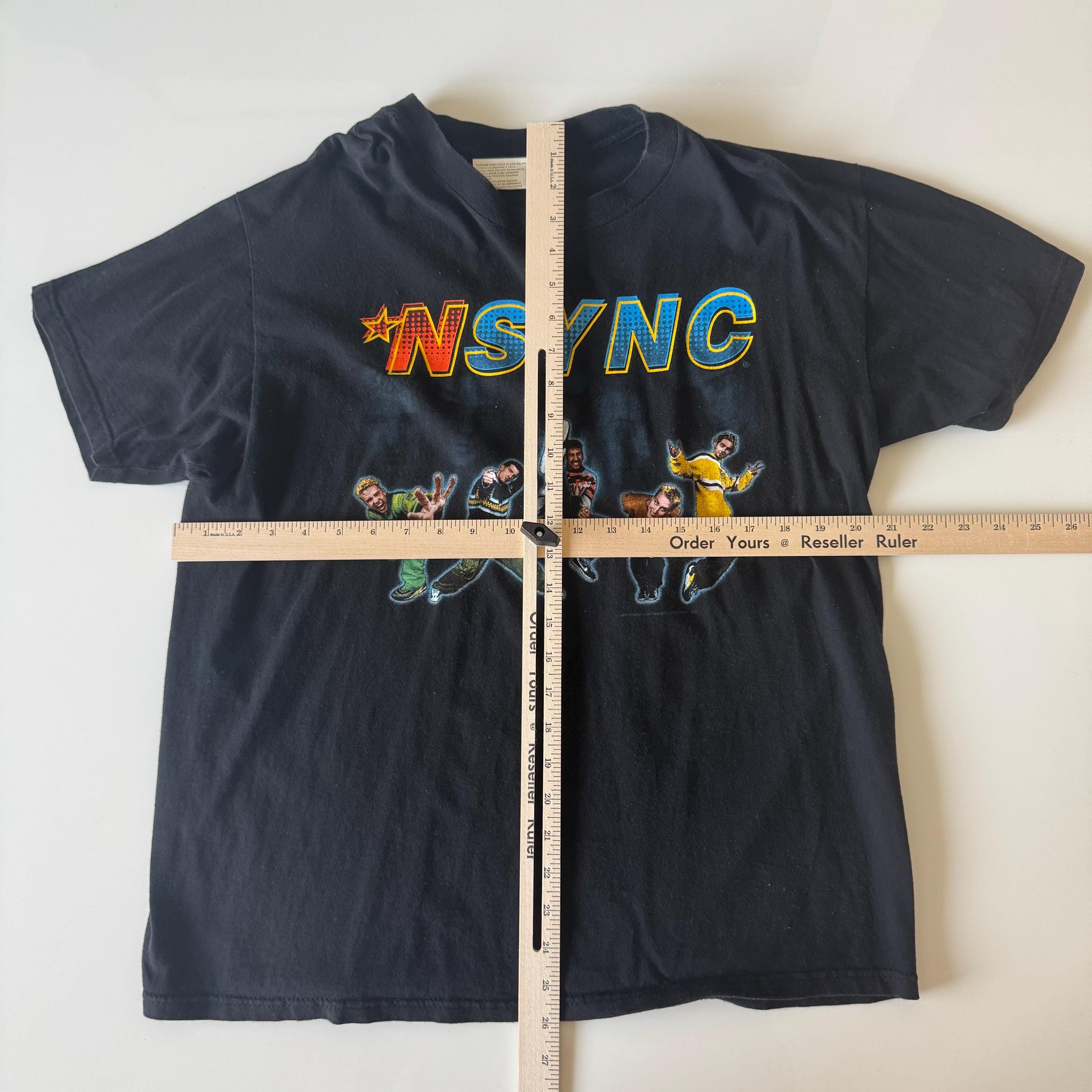 Vintage 1999 Nsync T-shirt Mens Large 90s Music Band Tour Tee