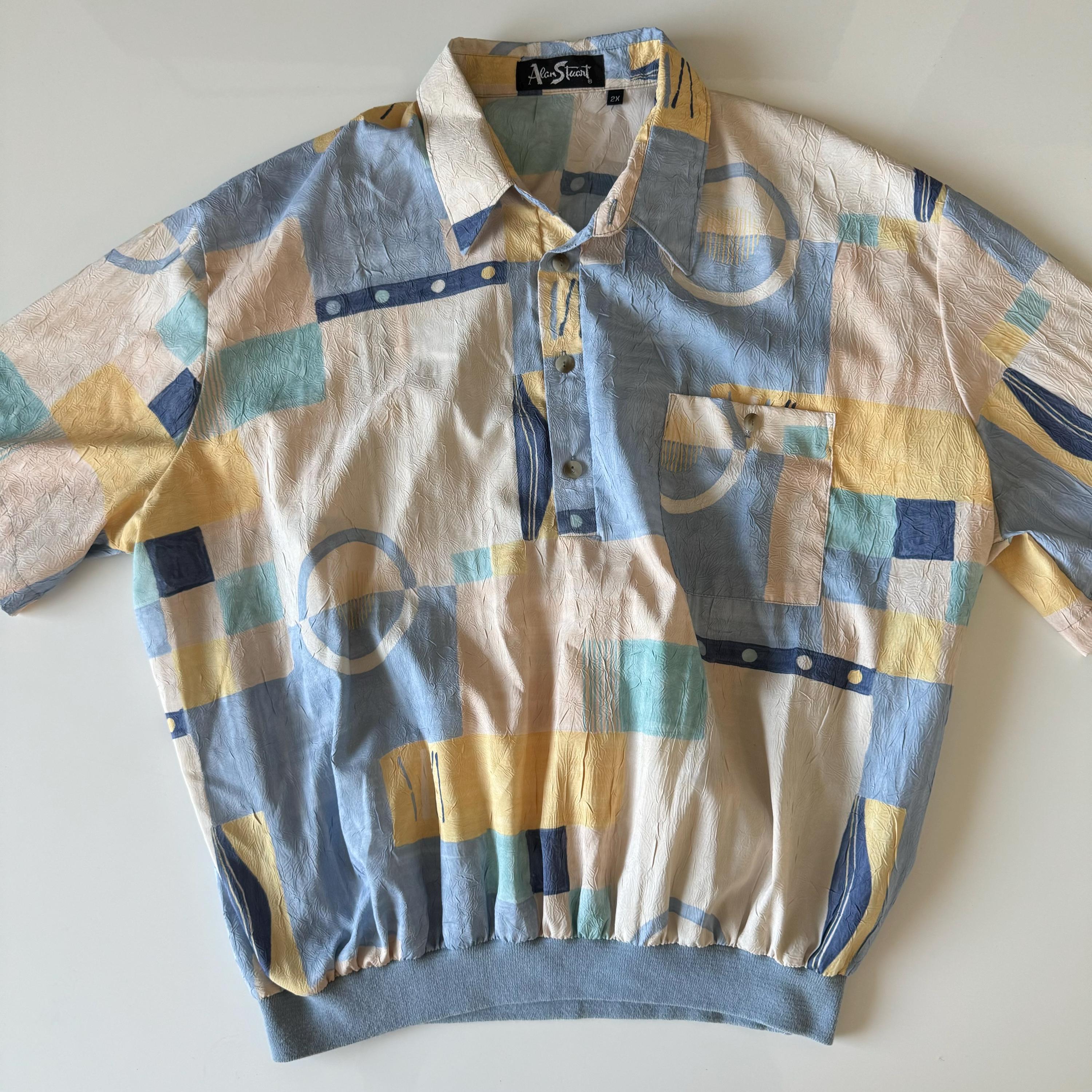 トップス 80s-90s Alan Stuart S/S designed shirt 80s-90s Alan Stuart S/S designed shirt ALAN STUART – Hamlets