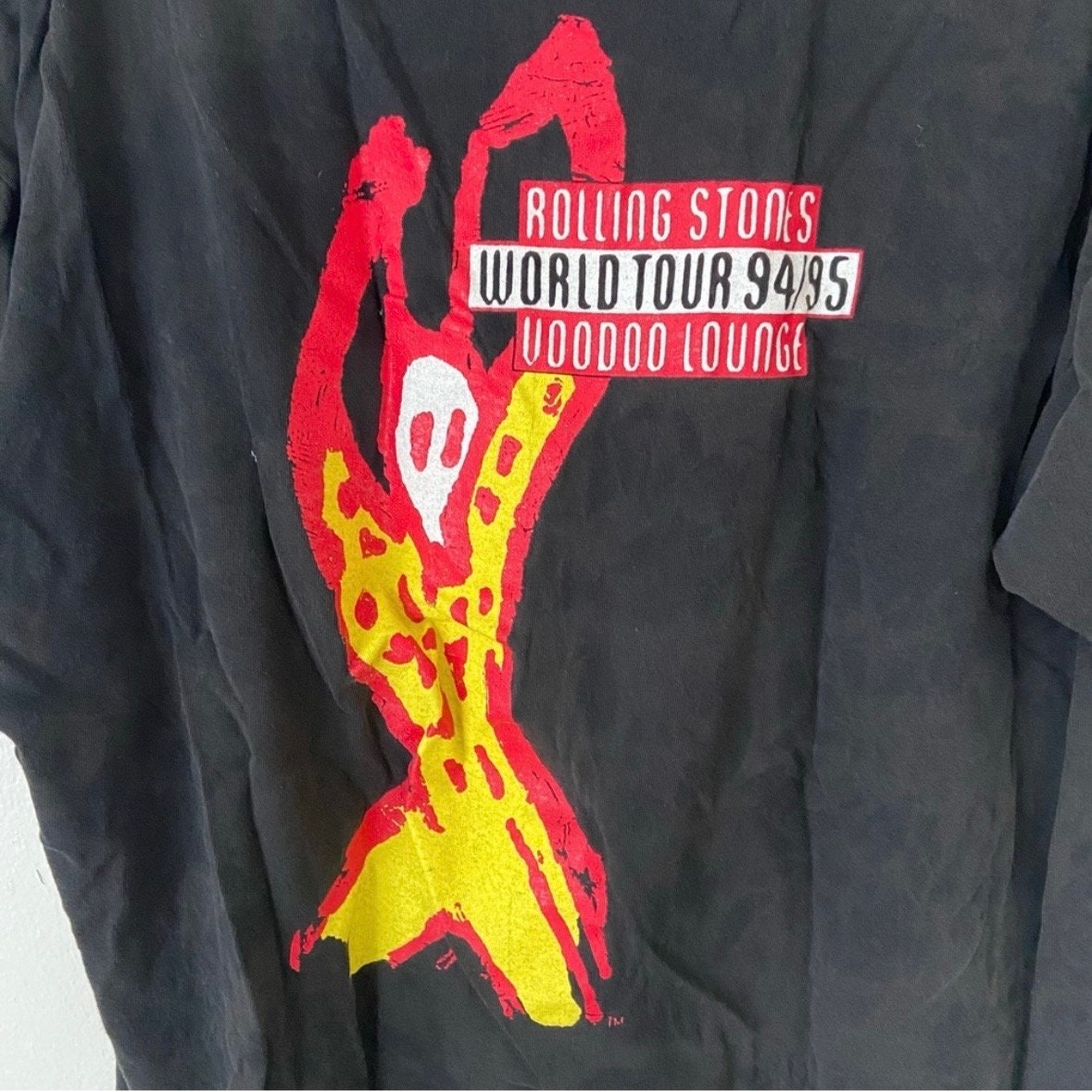 Vintage 1994 Rolling Stones Voodoo Lounge Tour T-shirt Mens XL 90s