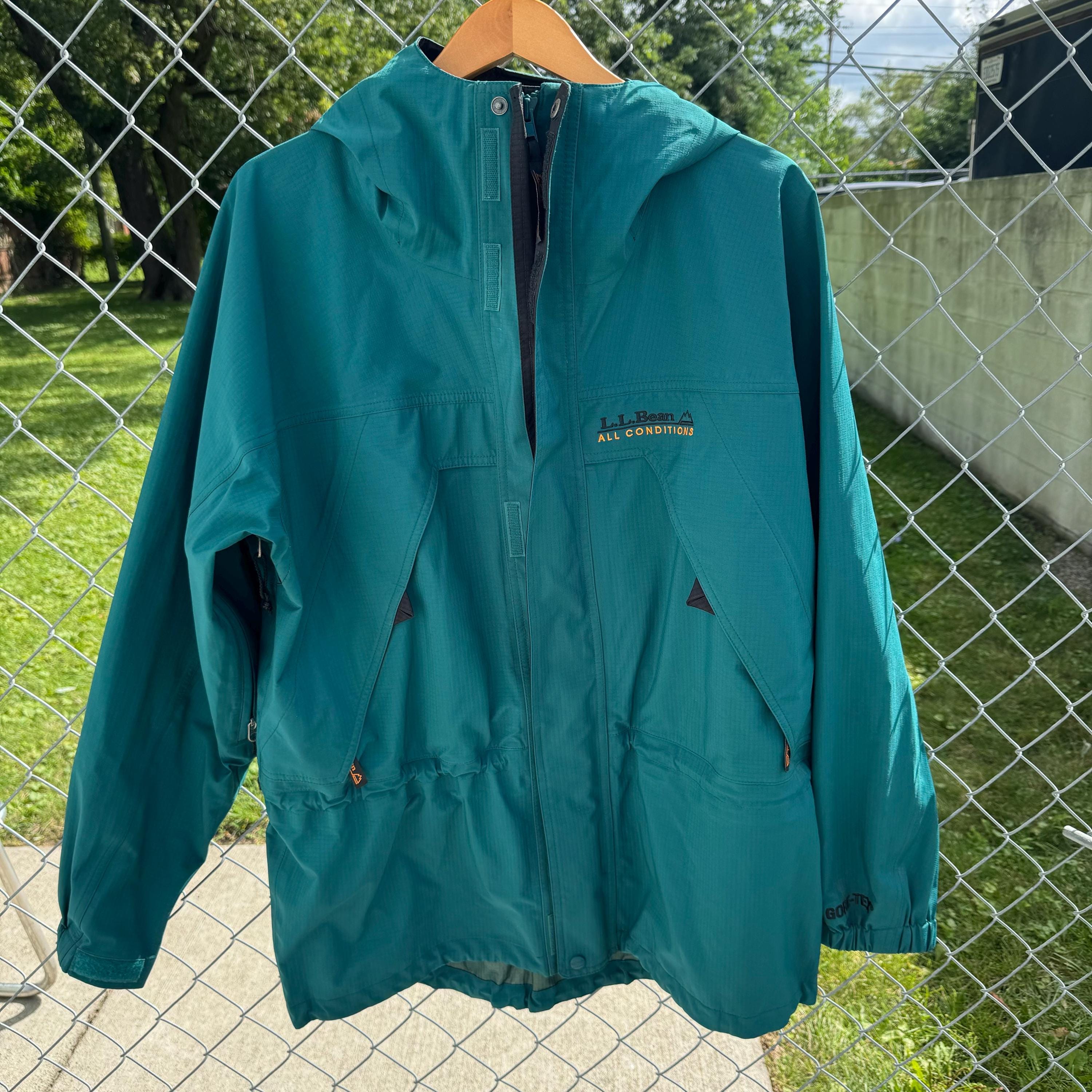 LL Bean All Conditions Jacket Mens Regular Large Vintage Clothing 