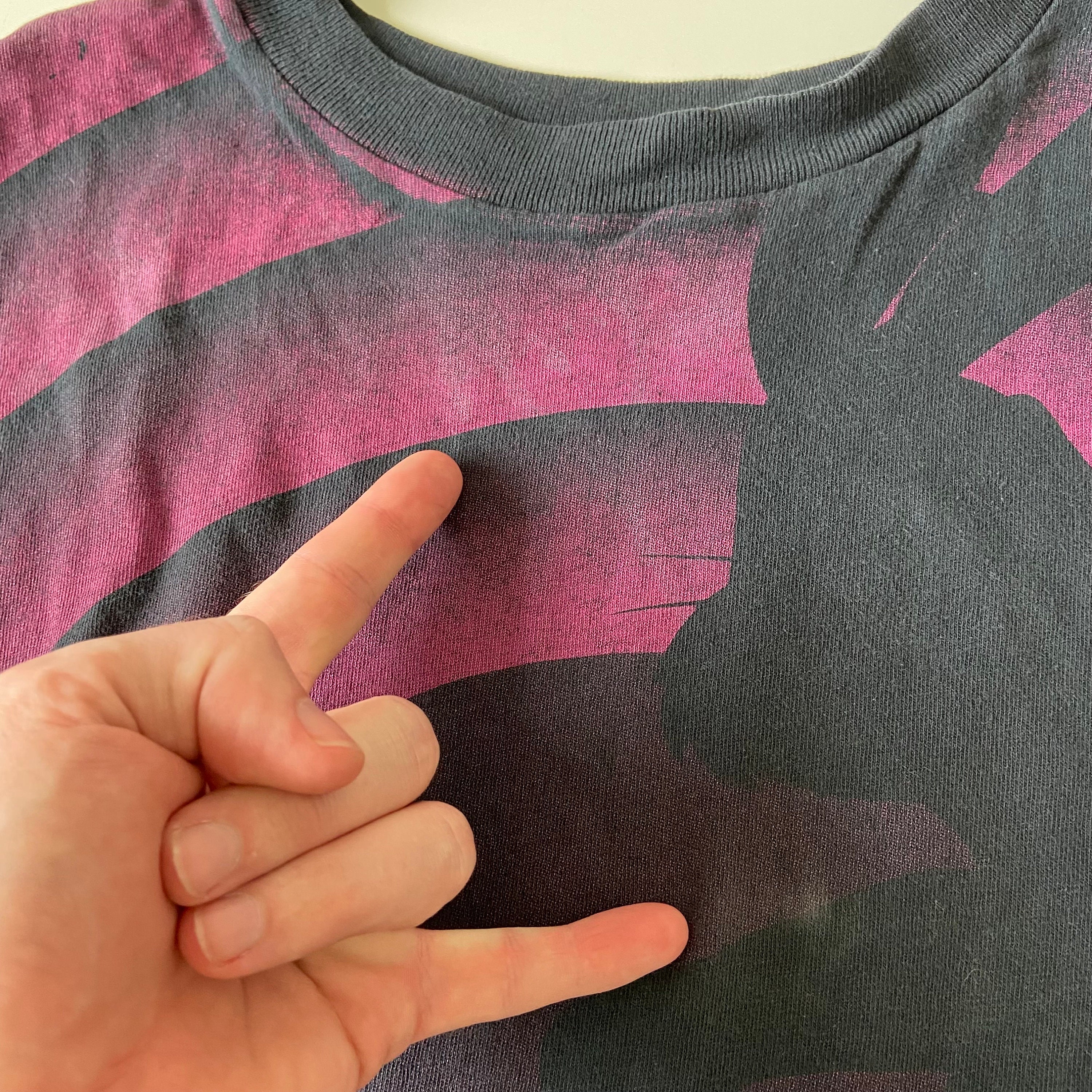 1992 Wild Oats Bugs Bunny Shadow Shirt Adult XL Mens Vintage