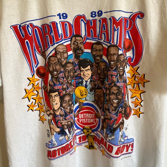 1989 World Champions Detroit Pistons NBA Basketball