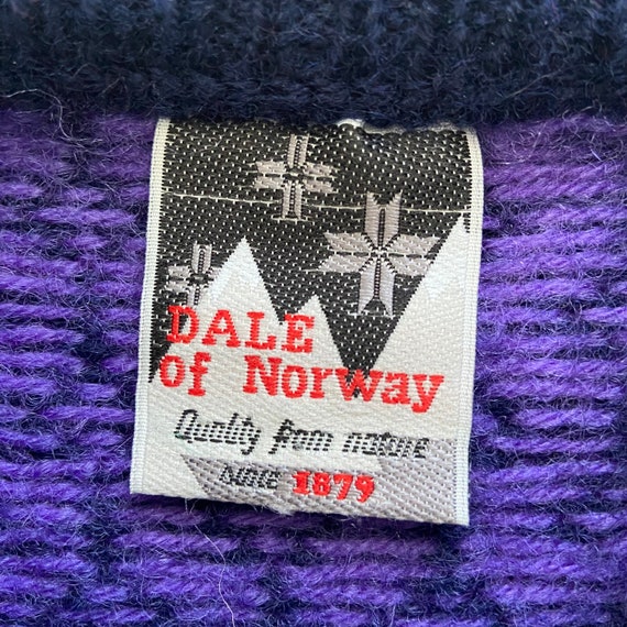 Dale Of Norway Wool Sweater Womens Large Vintage … - image 2