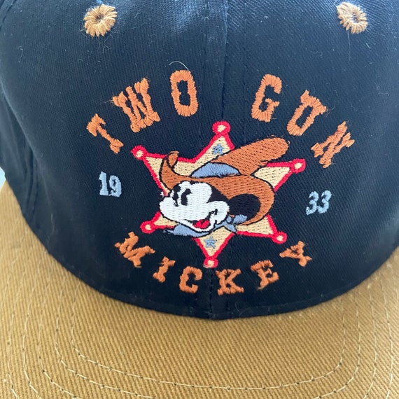 NEW The Disney Store Two Gun Mickey Mouse Logo Sn… - image 2