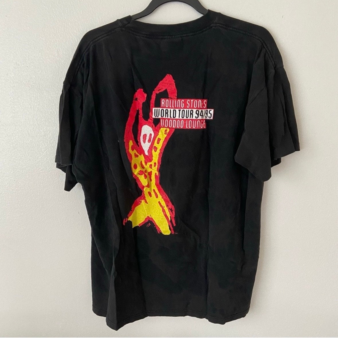 Vintage 1994 Rolling Stones Voodoo Lounge Tour T-shirt Mens XL 90s