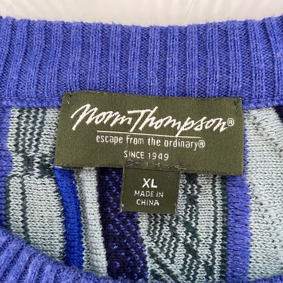 Norm Thompson Sweater Adult XL Mens Vintage Cloth… - image 2