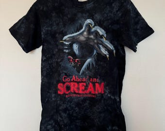 Vintage Disney Expedition Everest T-Shirt Mens Small Animal Kingdom Yeti Go Ahead And Scream Tee