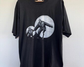 Vintage Dr. Evil Mini Me T-Shirt Mens XL Austin Powers Movie Spotlight Tee Y2K
