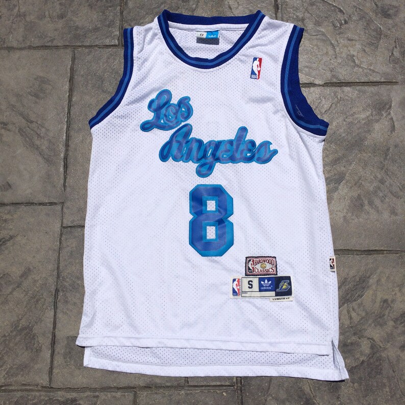 kobe bryant blue jersey 8