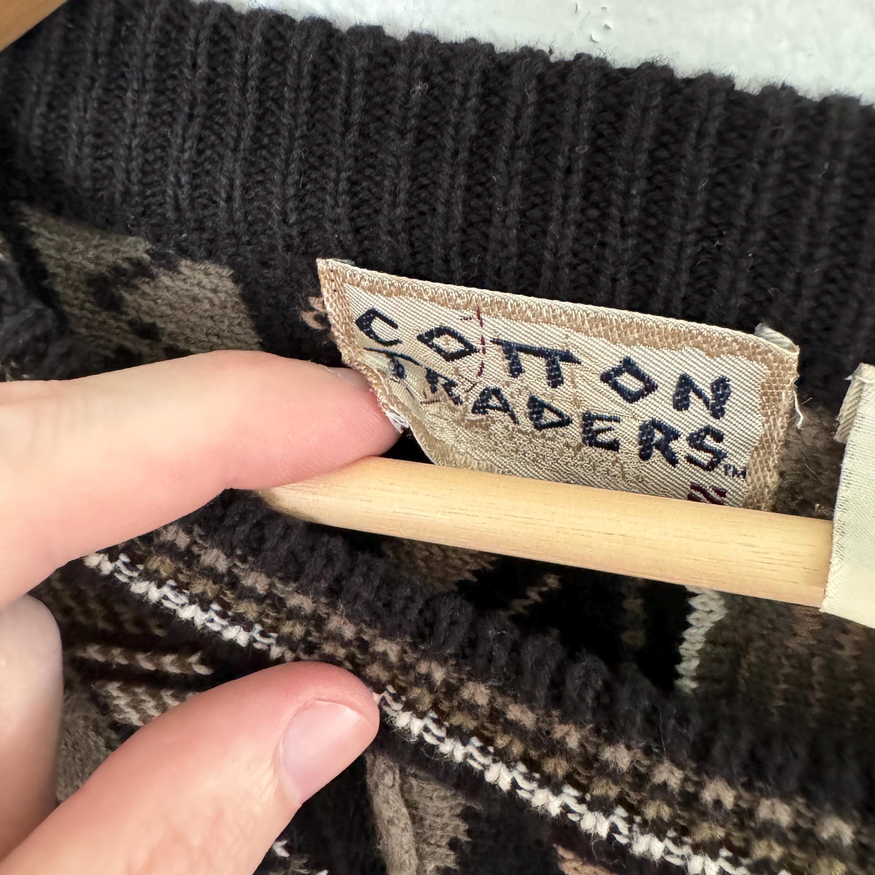 Cotton Traders Sweater Adult XXLT 2XLT Mens Vintage Clothing