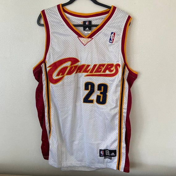 Cleveland Cavaliers Jersey Men Large Lebron James Adidas NBA Black