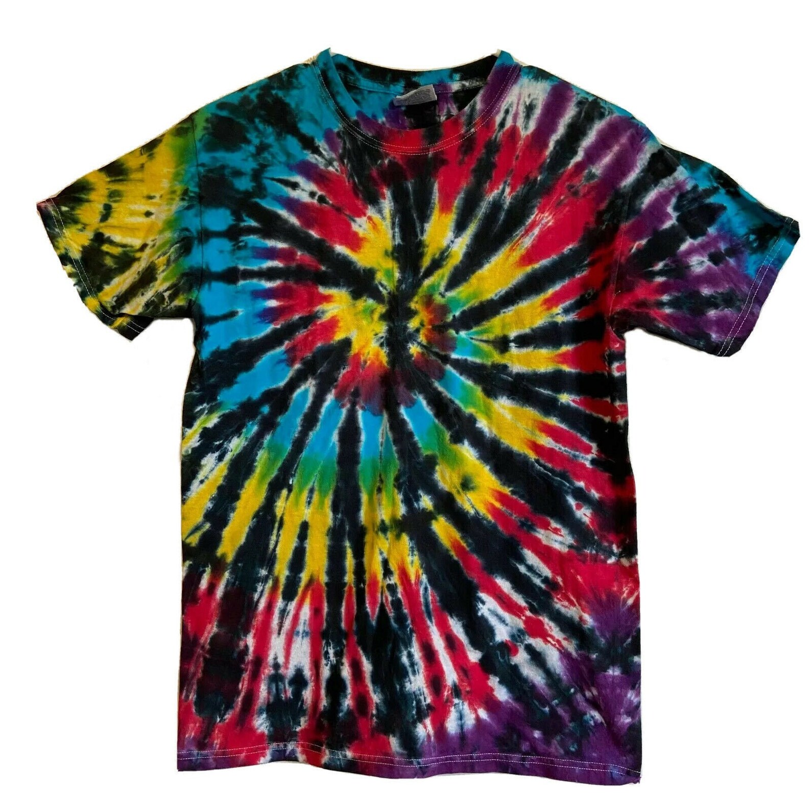 Hanes tie dye shirt adult small mens vintage clothing dark | Etsy