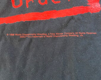 NEW Vintage 1998 NWO Wolfpac T-shirt Mens XL Wcw Wrestling New