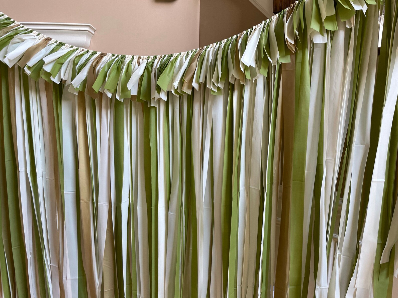 Fringe Backdrop Sage Green Eucalyptus Avocado Backdrop Etsy
