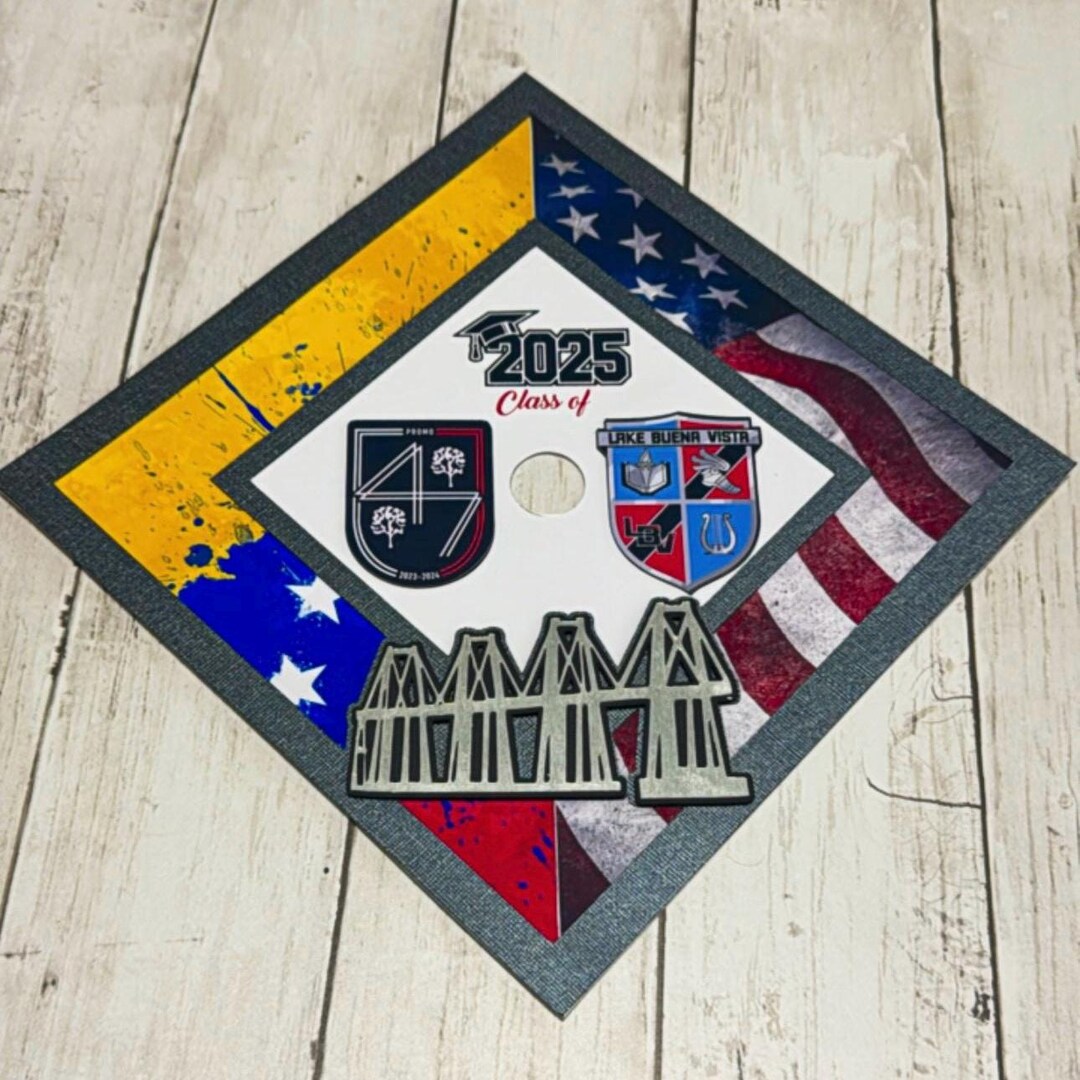 Graduation Cap Topper, Custom Graduation Cap Topper, Graduation Cap ...