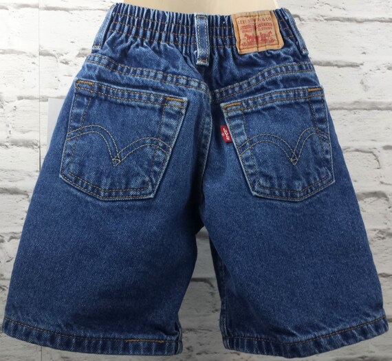 toddler boy distressed denim shorts