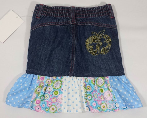 infant jean skirt