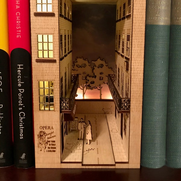 Sherlock Holmes Escape Room book nook - DIY Kit