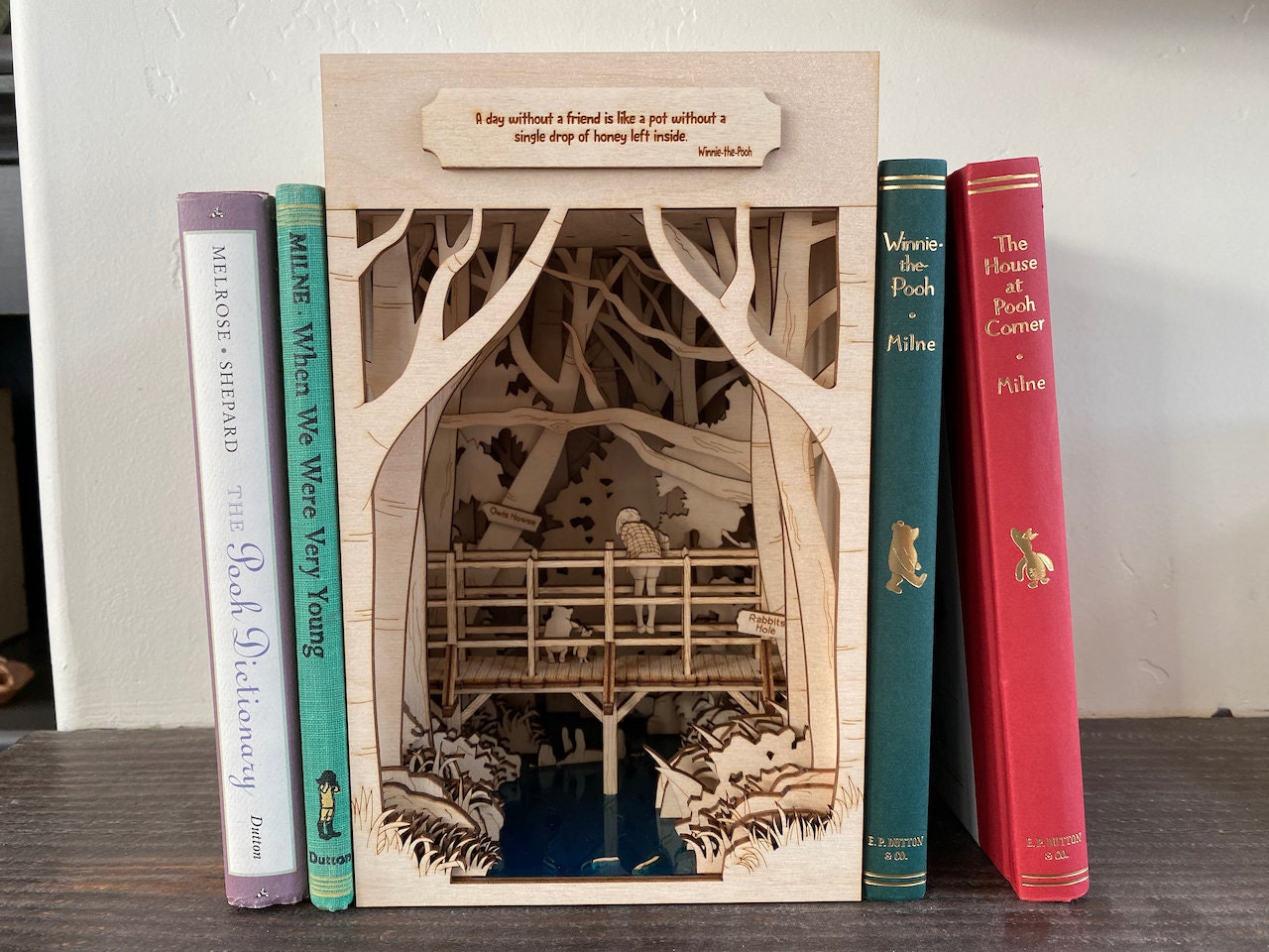 Winnie Pooh Bookends - Etsy