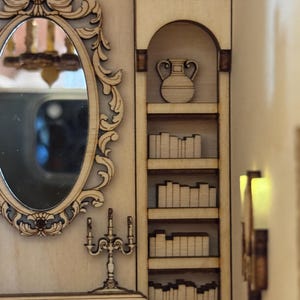 Pride and Prejudice booknook - DIY kit image 10