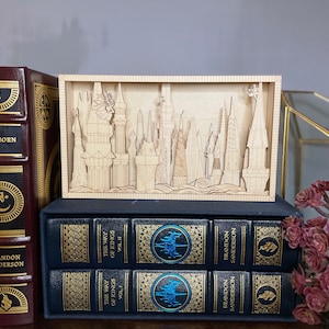 Turmgefechte Buchlandschaft Diorama