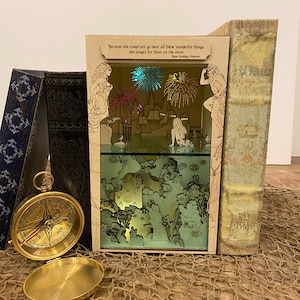 Little Mermaid book nook DIY kit