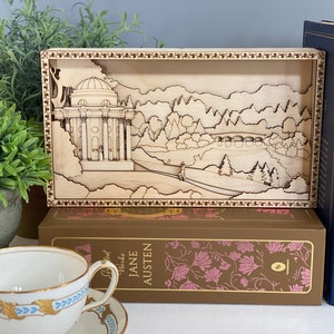 Pride and Prejudice Bookscape Diorama