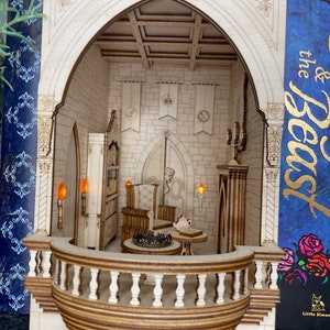 Beauty and the Beast booknook - DIY kit image 5