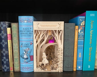 Wonderland booknook - DIY kit