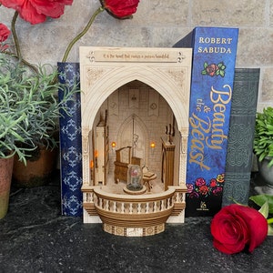Beauty and the Beast booknook - DIY kit image 1