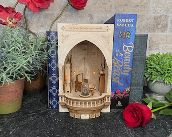 Beauty and the Beast booknook - DIY kit