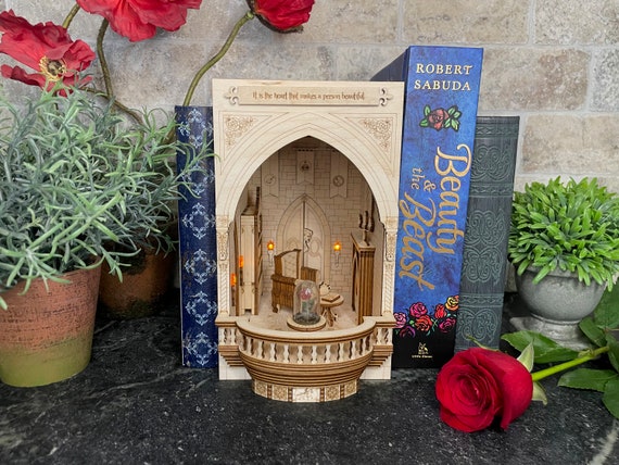 Beauty and the Beast booknook - DIY kit