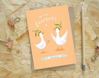 Funny Goose Mother's Day Card