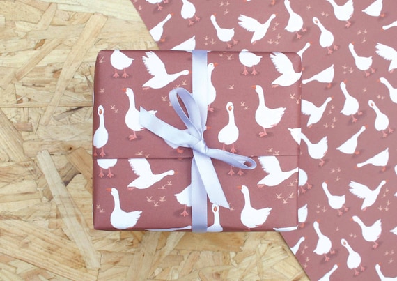 Geese Wrapping Paper