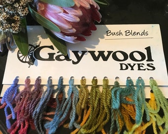 GAYWOOL Dyes - Original colour range - 100grams