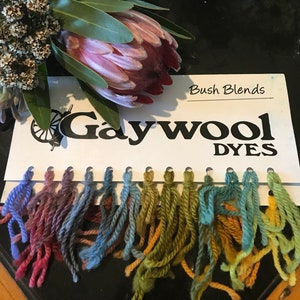 GAYWOOL Dyes - Original colour range - 100grams