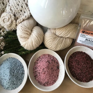 Corantes GAYWOOL - pacote com 3 (3 x 80g) - Bush Blends (cores de sua escolha)