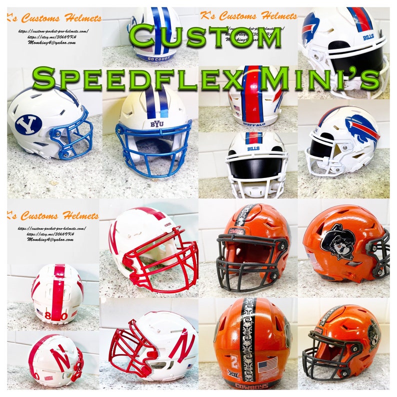 Custom Speedflex Mini Helmet Etsy