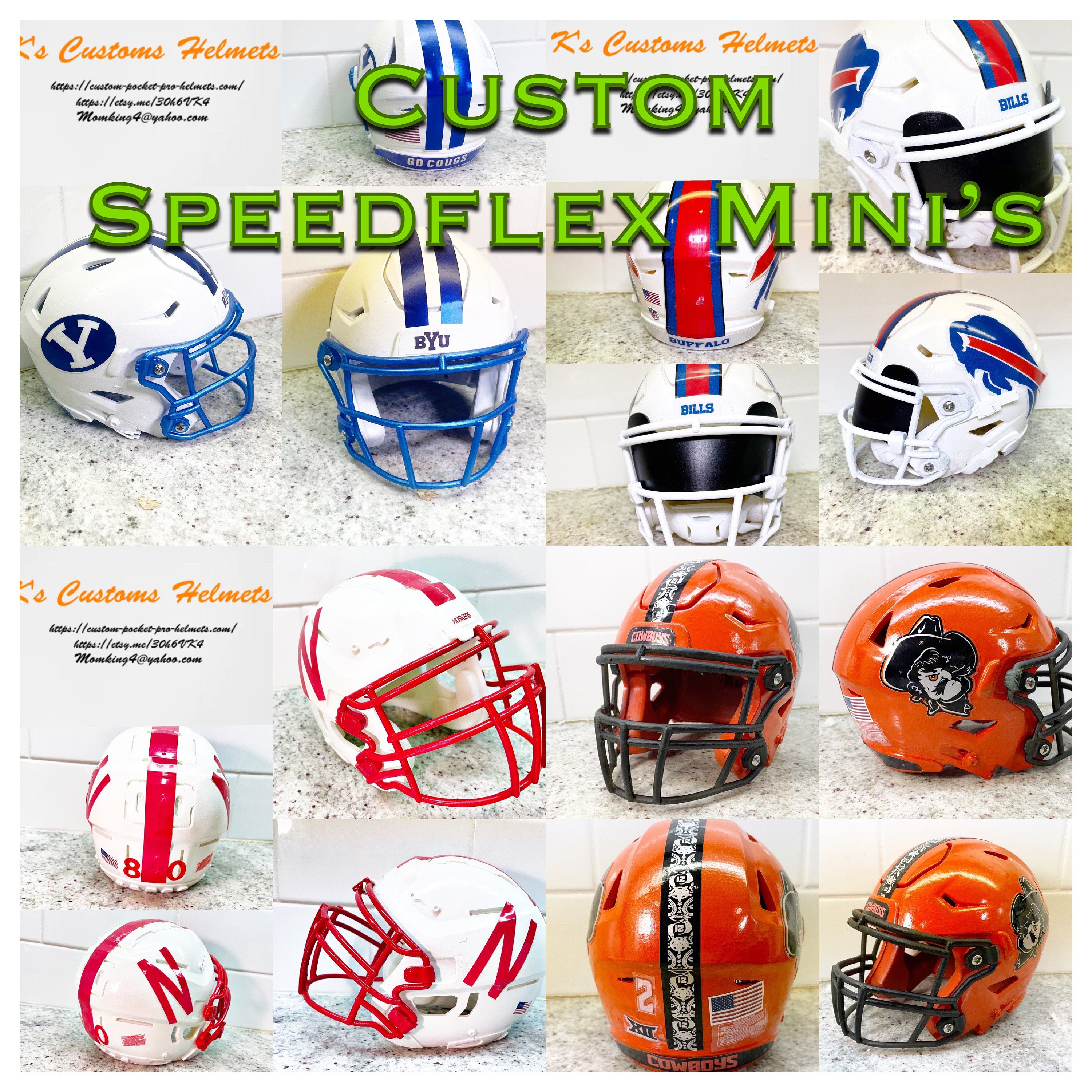 Custom Speedflex Mini Helmet 