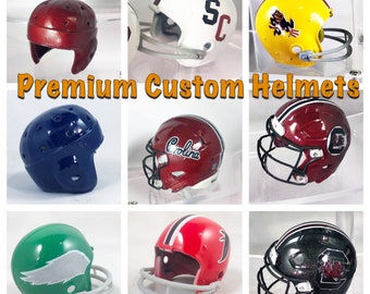 Premium Custom Pocket Pro Football Helmet (1 Helmet) Many different styles of helmets See details