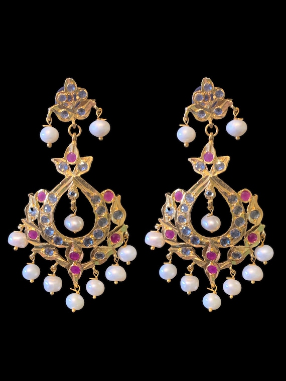 Hyderabadi pearl earrings deals